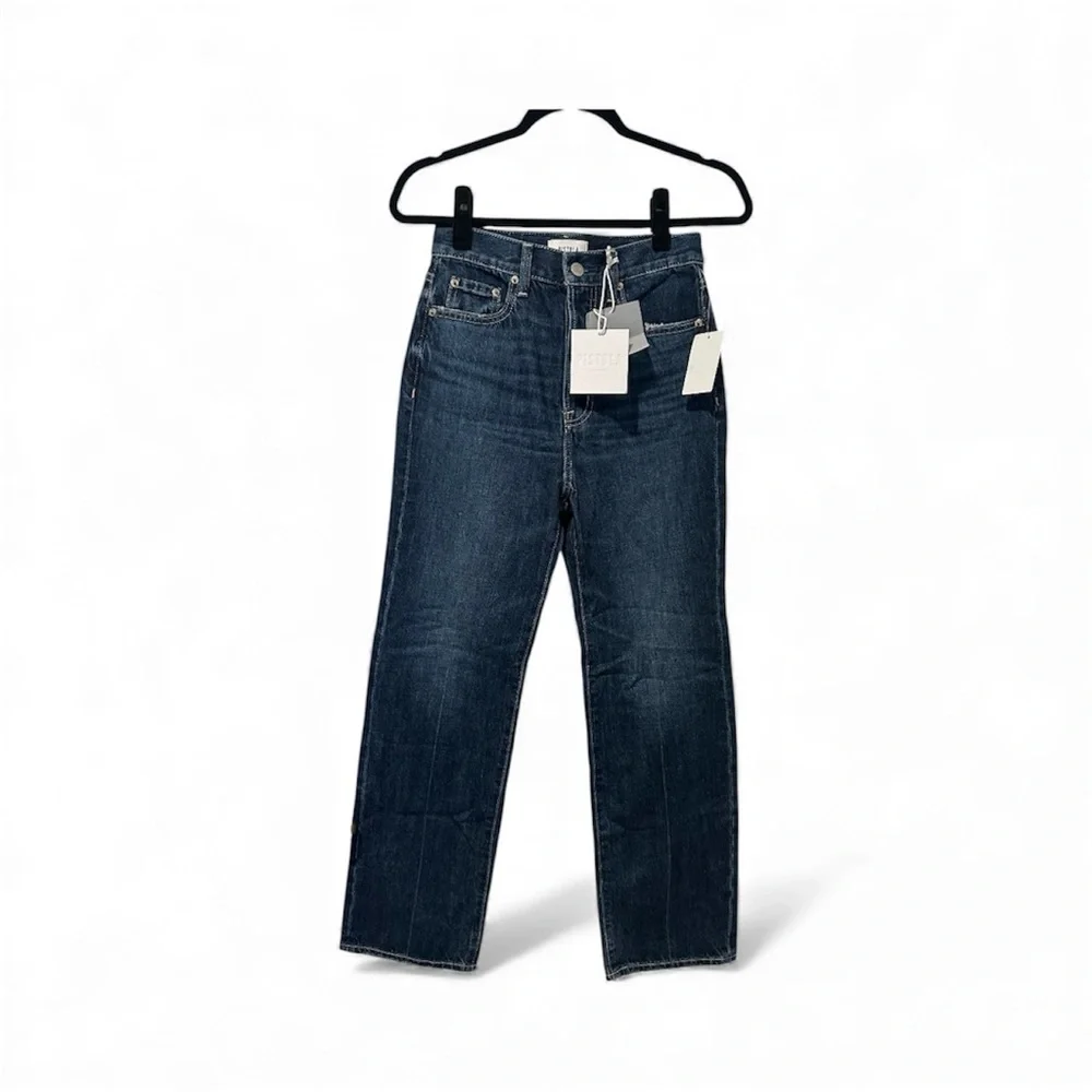 Pistola Cassie super high rise straight Denim Jeans New with tags sz 25 petite - Picture 2 of 10